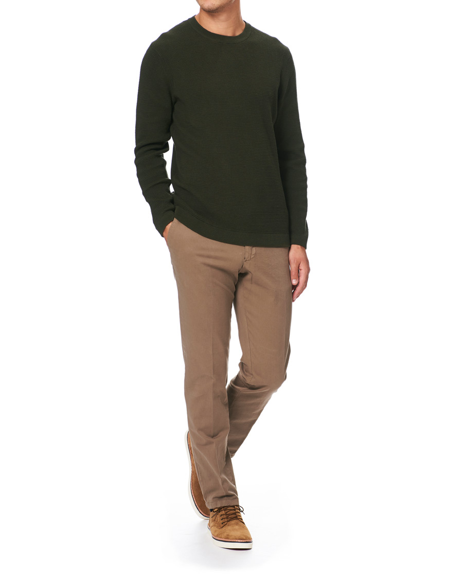 Herre | Gensere | NN07 | Julian Structure Pullover Army Green