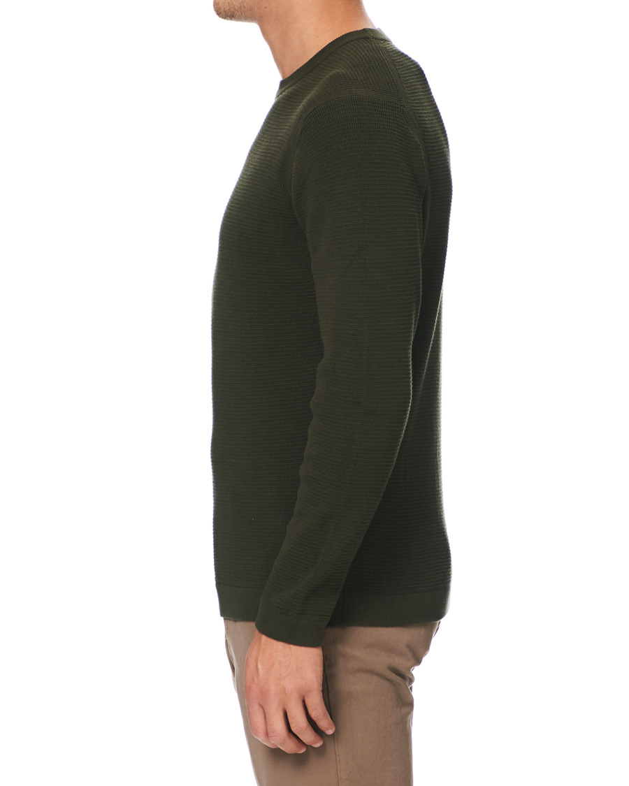 Herre | Gensere | NN07 | Julian Structure Pullover Army Green