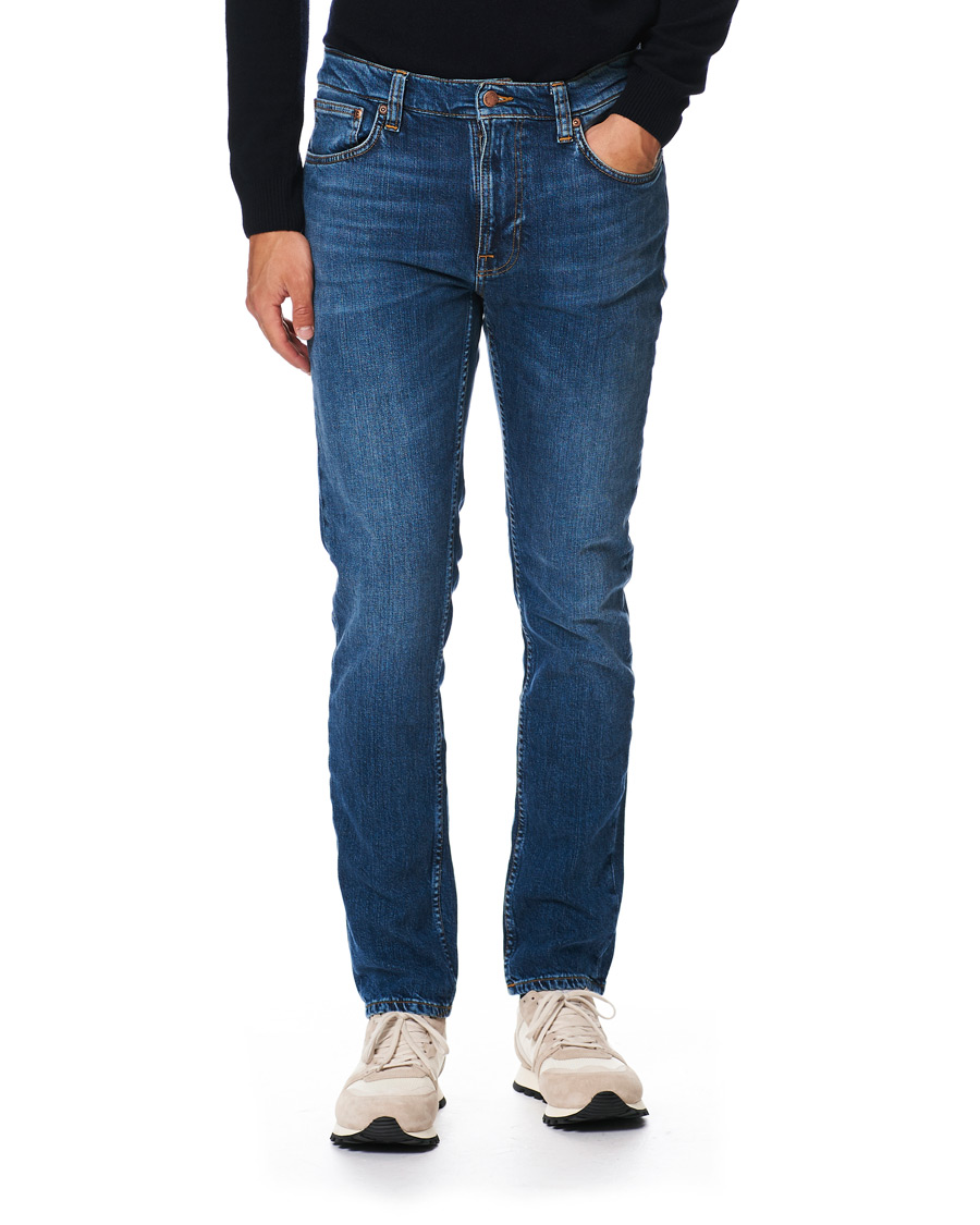 Herre | Jeans | Nudie Jeans | Lean Dean Blue Vibes