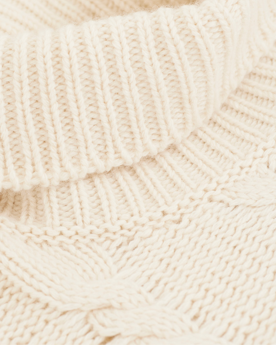 Herre | Gensere | Nudie Jeans | Didrik Braided Rollneck Dusty White