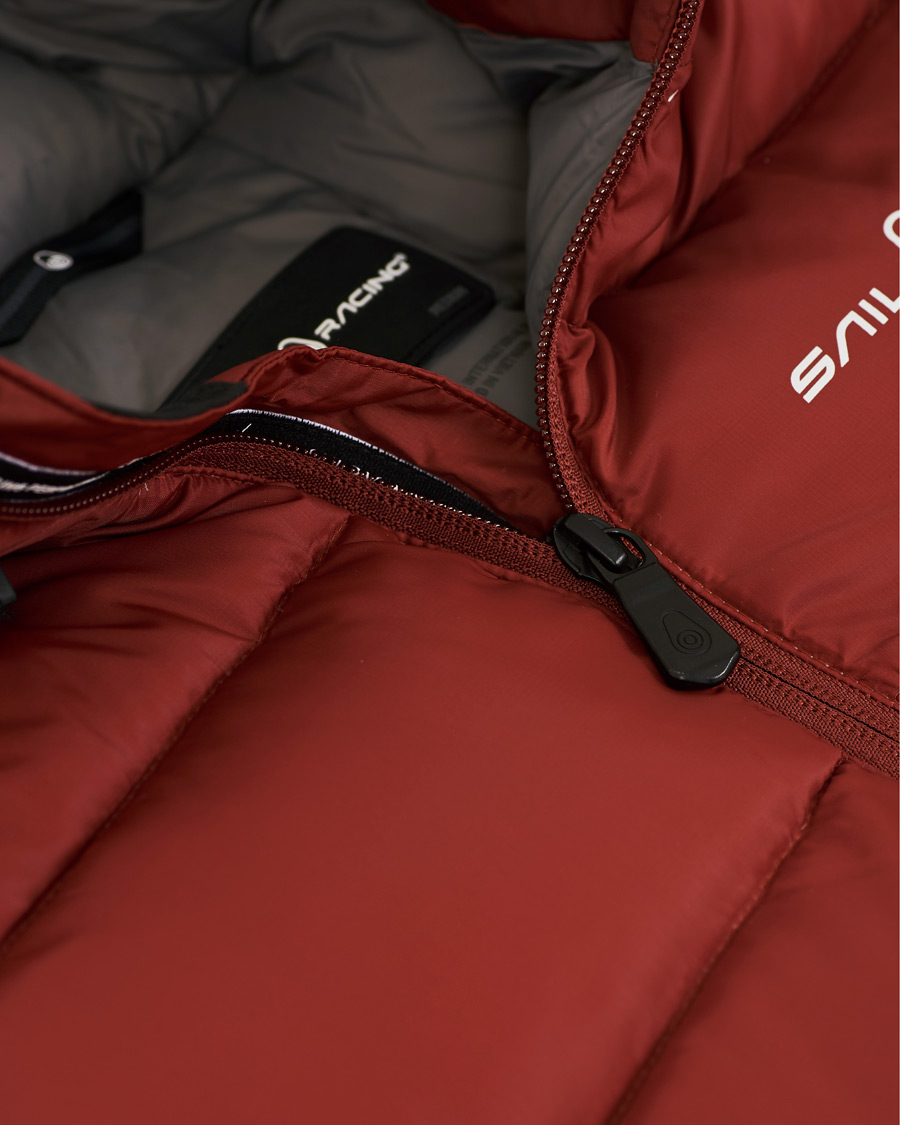 Herre | Jakker | Sail Racing | Gravity Down Hooded Jacket Fired Brick