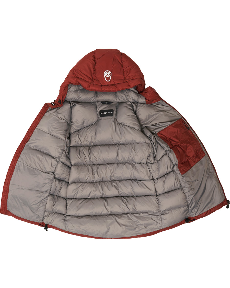 Herre | Jakker | Sail Racing | Gravity Down Hooded Jacket Fired Brick