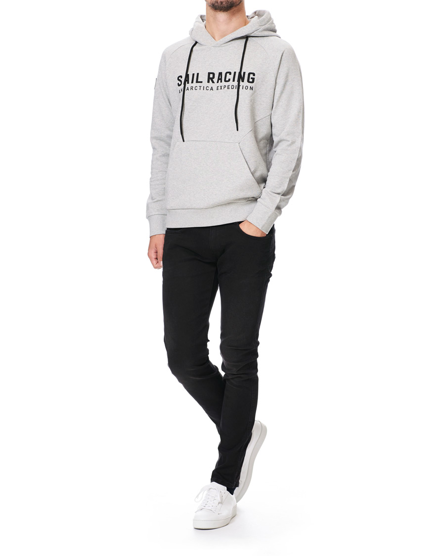 Herre | Gensere | Sail Racing | Antartica Hoodie Light Grey Melange