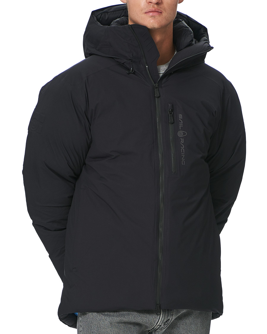 Herre | Jakker | Sail Racing | Black Ice Gore-Tex Down Hooded Jacket Carbon