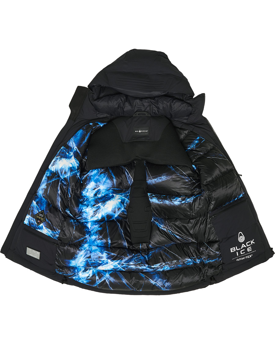 Herre | Jakker | Sail Racing | Black Ice Gore-Tex Down Hooded Jacket Carbon