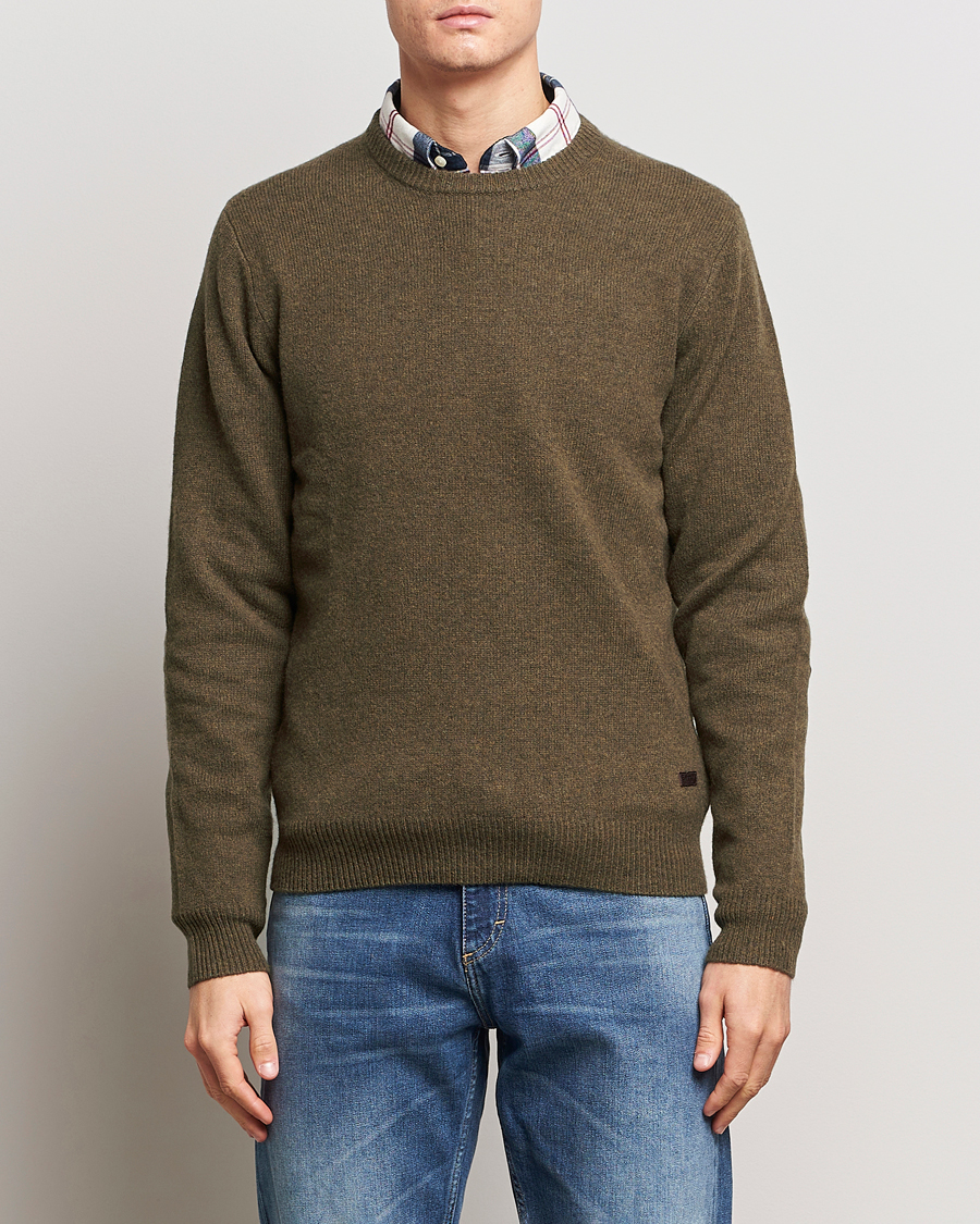 Herre | Barbour | Barbour Lifestyle | Patch Crew Seaweed