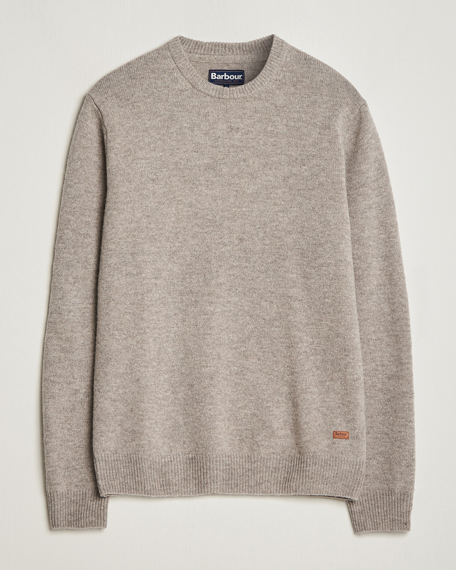 Herre | Gensere | Barbour Lifestyle | Patch Crew Stone