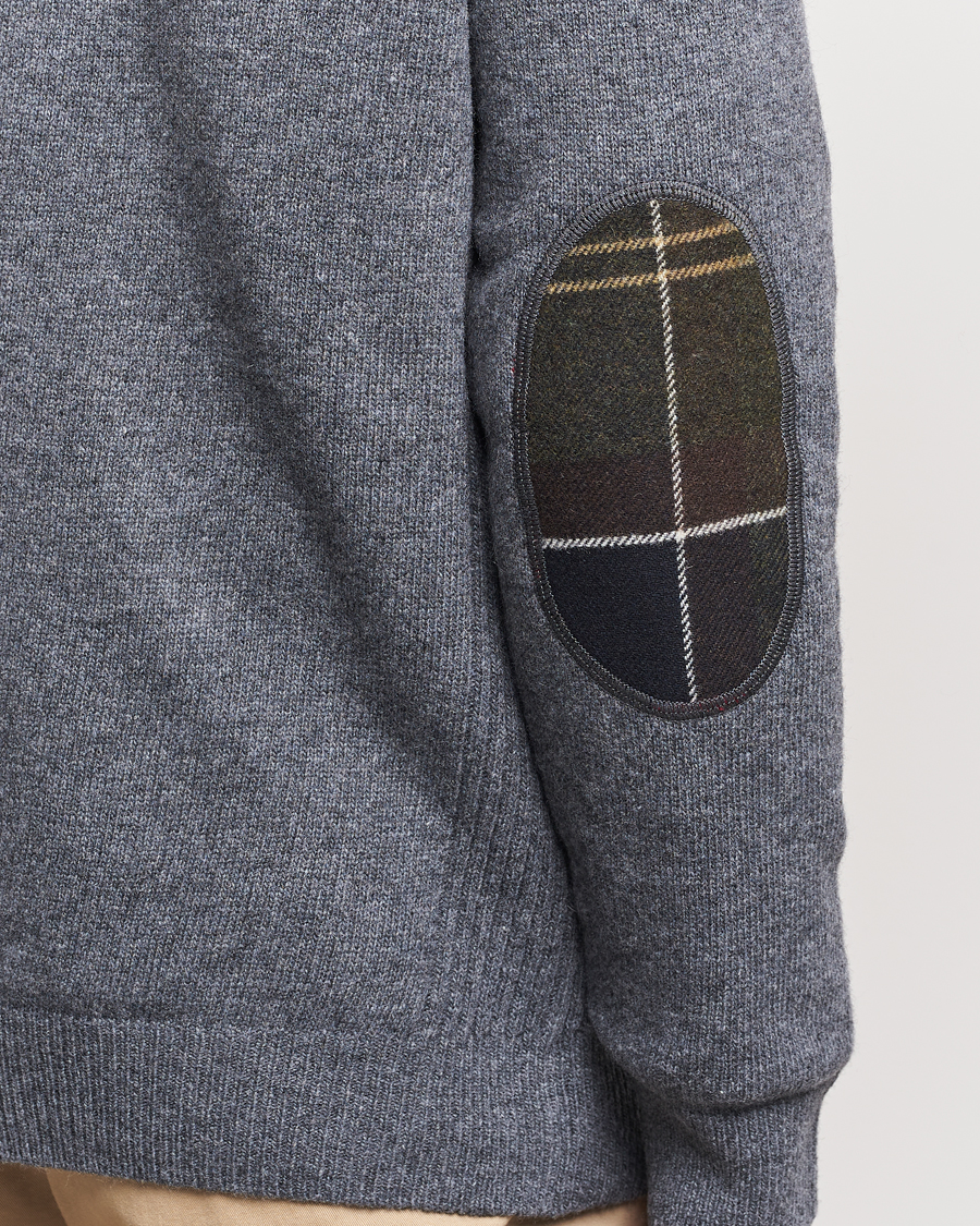 Herre | Gensere | Barbour Lifestyle | Holden Half Zip Mid Grey Marl