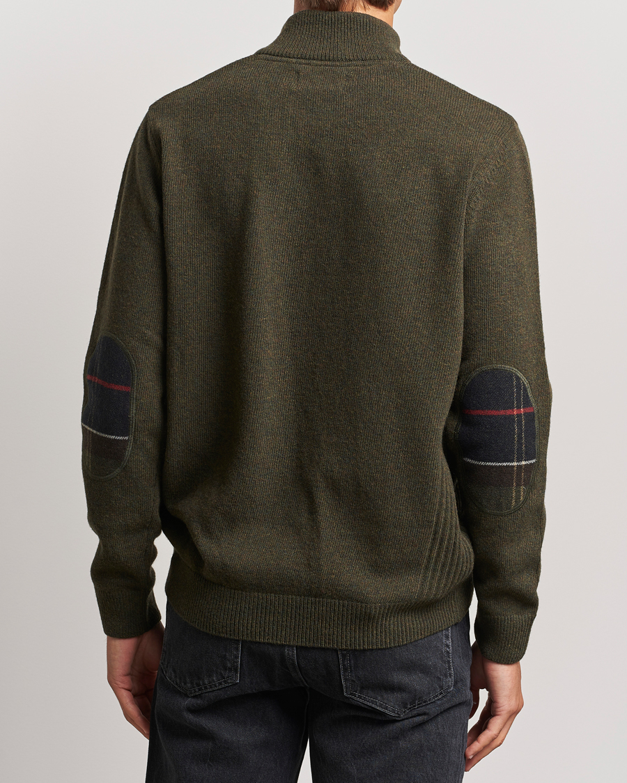 Herre | Gensere | Barbour Lifestyle | Holden Half Zip Olive Marl