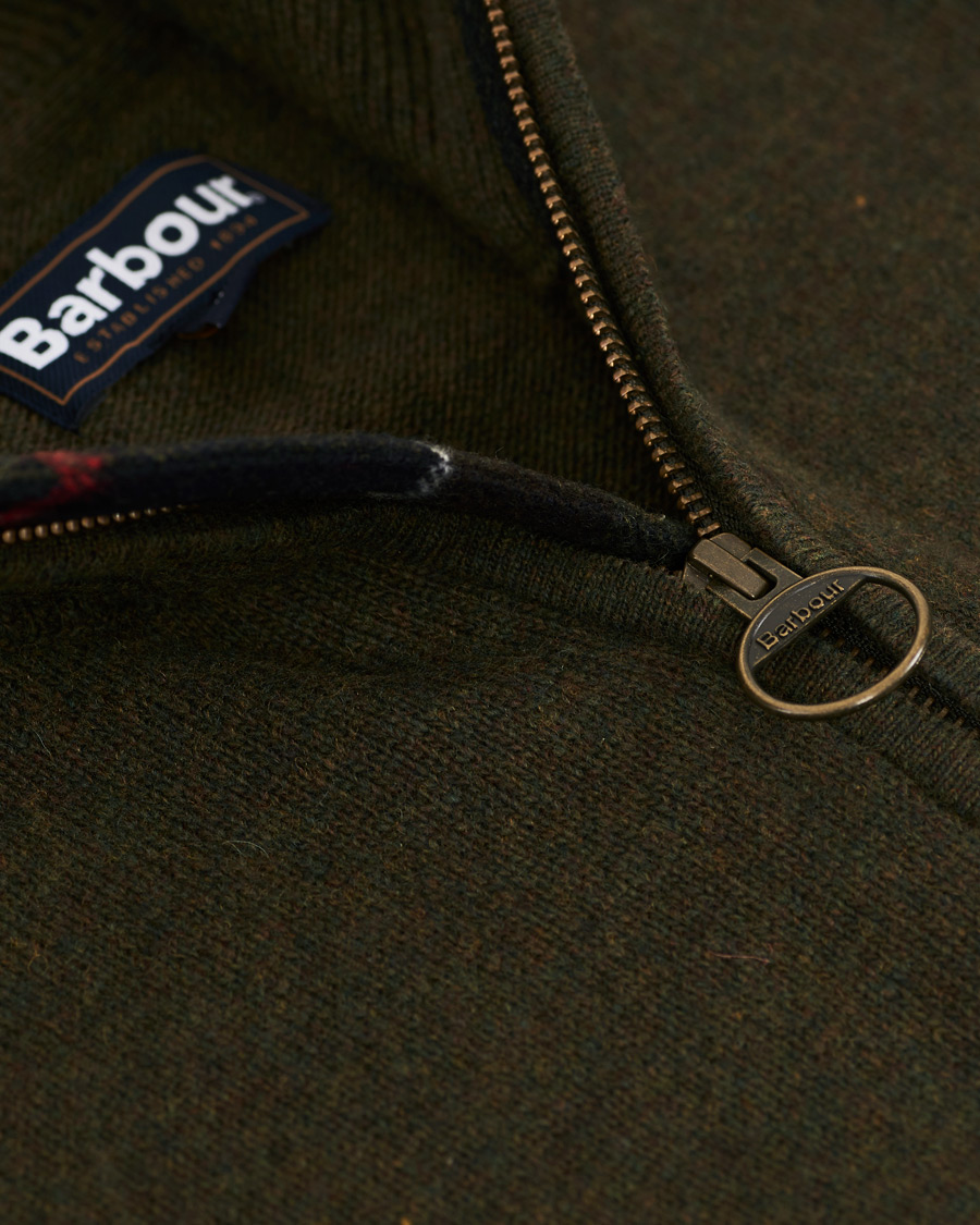 Herre | Gensere | Barbour Lifestyle | Holden Half Zip Olive Marl