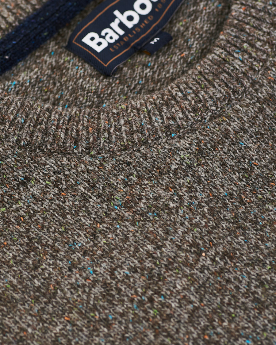 Herre | Gensere | Barbour Lifestyle | Tisbury Wool Crew Neck Fog