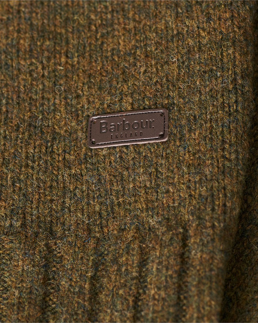 Herre | Gensere | Barbour Lifestyle | Duffle Cable Rollneck Willow Green