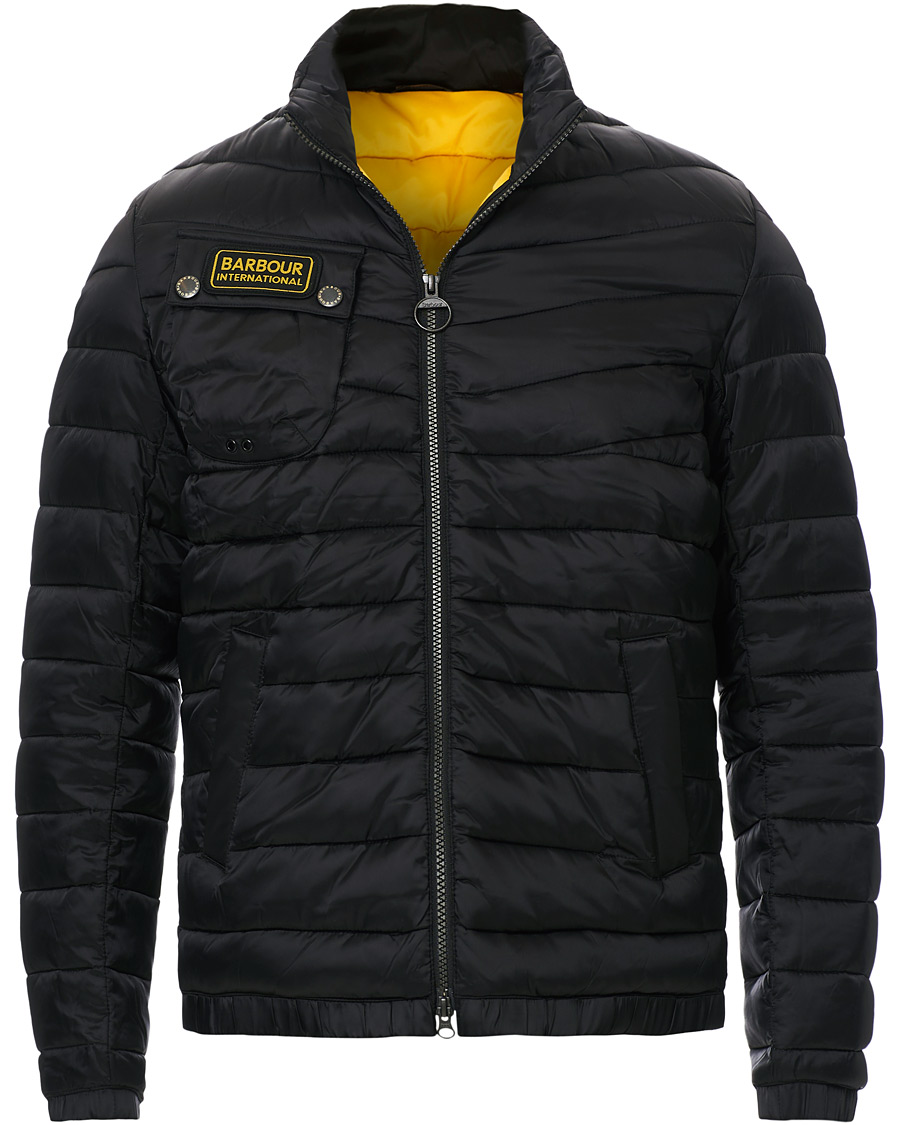 Herre | Jakker | Barbour International | Chain Baffle Jacket Black