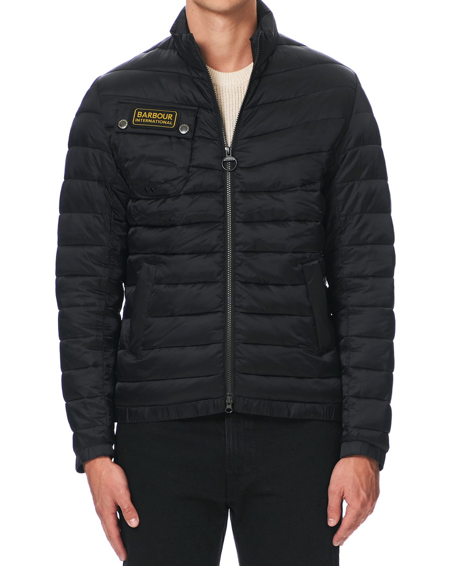 Herre | Jakker | Barbour International | Chain Baffle Jacket Black
