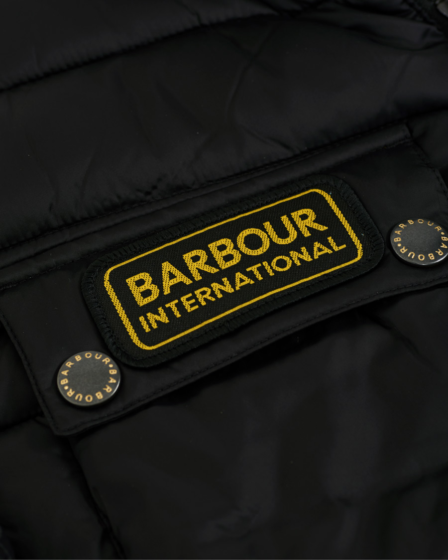 Herre | Jakker | Barbour International | Chain Baffle Jacket Black