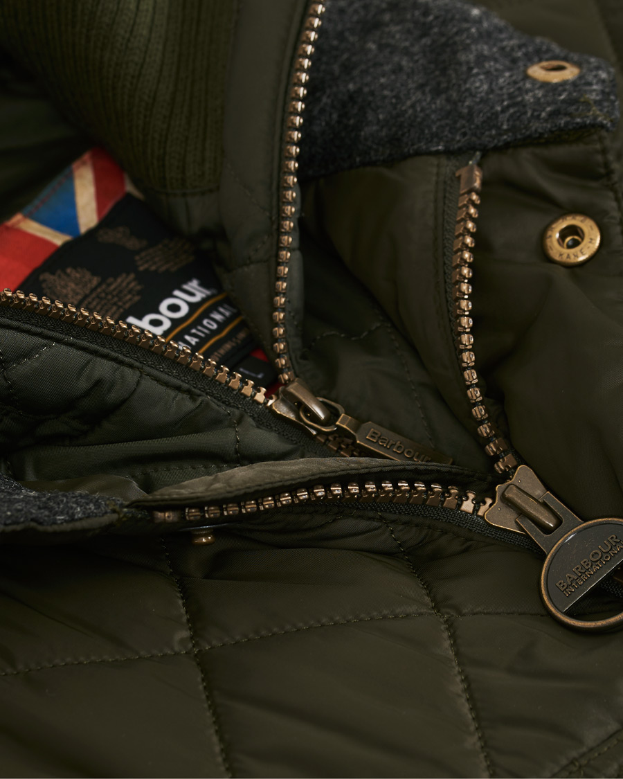 Herre | Jakker | Barbour International | Windshield Quilt Jacket Sage