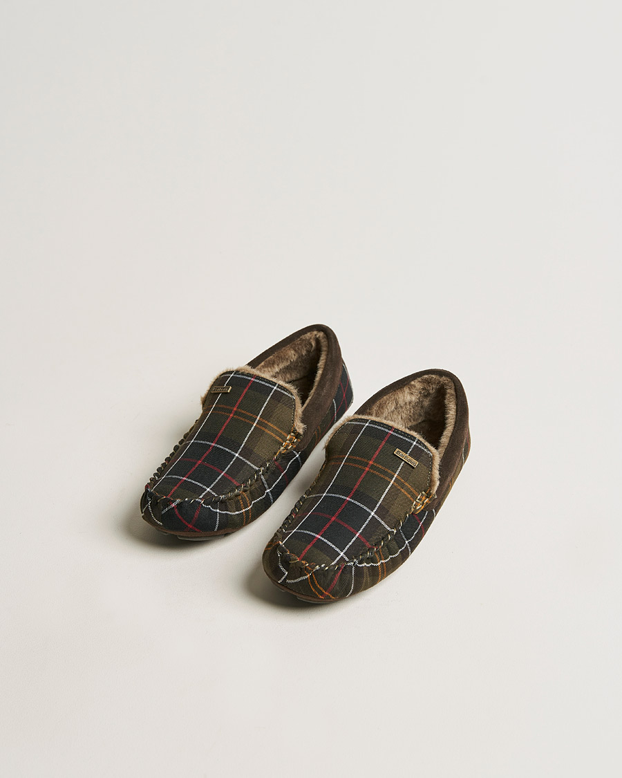 Herre | Barbour Lifestyle Monty Indoor Car Shoe Classic Tartan | Barbour Lifestyle | Monty Indoor Car Shoe Classic Tartan