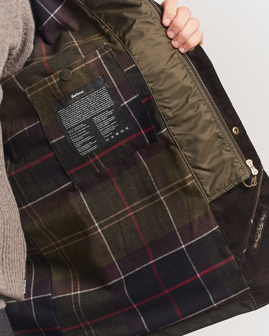 Herre | Jakker | Barbour Lifestyle | Ogston Waxed Jacket Olive