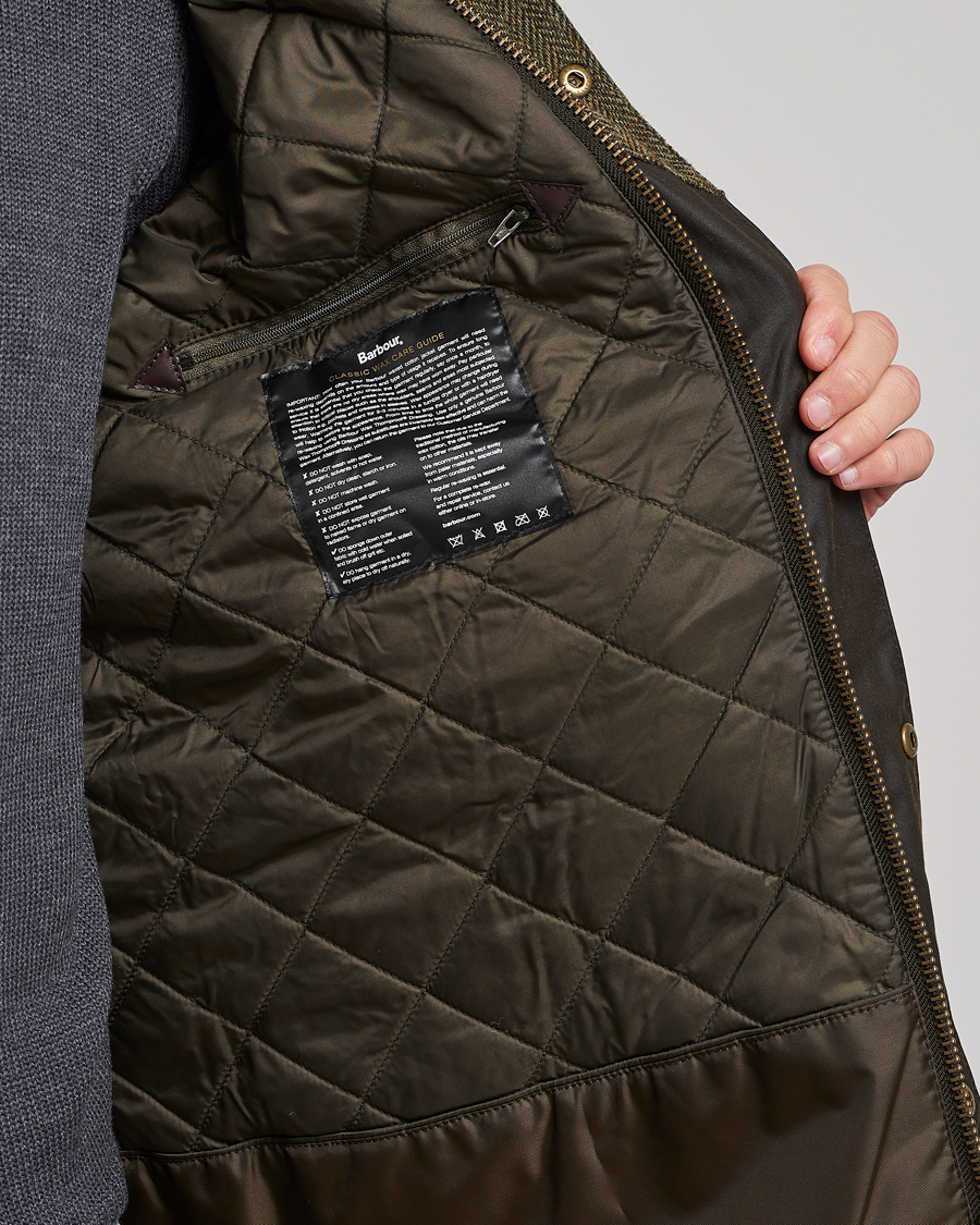 Herre | Jakker | Barbour Lifestyle | Hereford Wax Jacket Olive