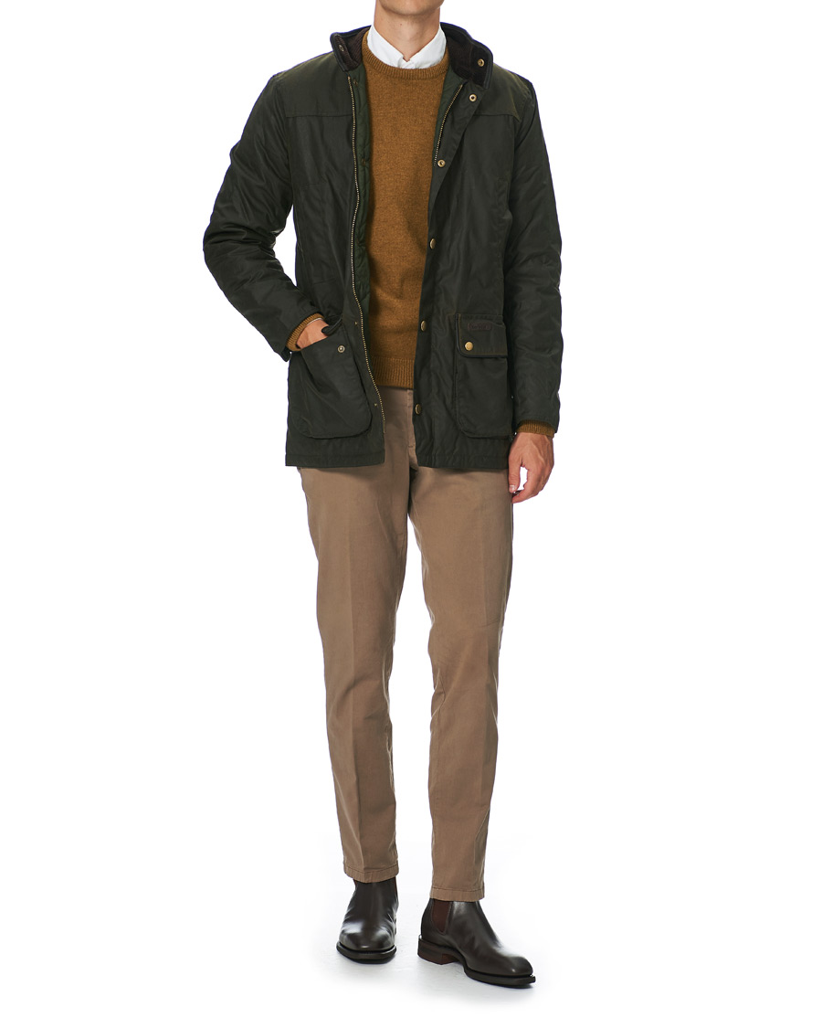 Herre | Jakker | Barbour Lifestyle | Hartlington Wax Jacket Olive
