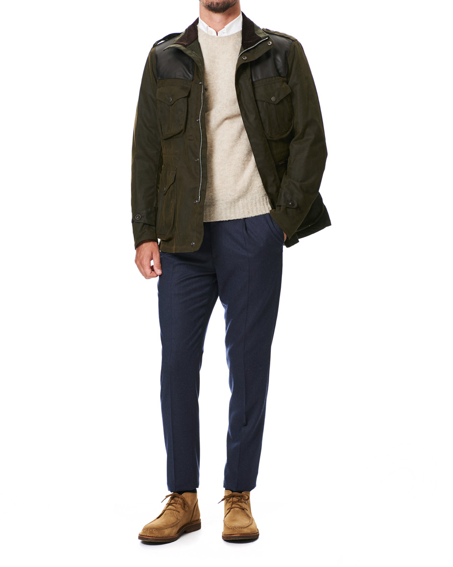 Herre | Jakker | Barbour Lifestyle | Gold Standard Supa Corbridge Wax Jacket Olive