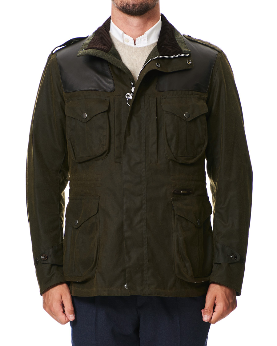 Herre | Jakker | Barbour Lifestyle | Gold Standard Supa Corbridge Wax Jacket Olive