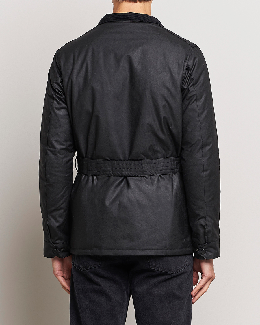 Herre | Jakker | Barbour International | Winter Slim International Wax Jacket Black