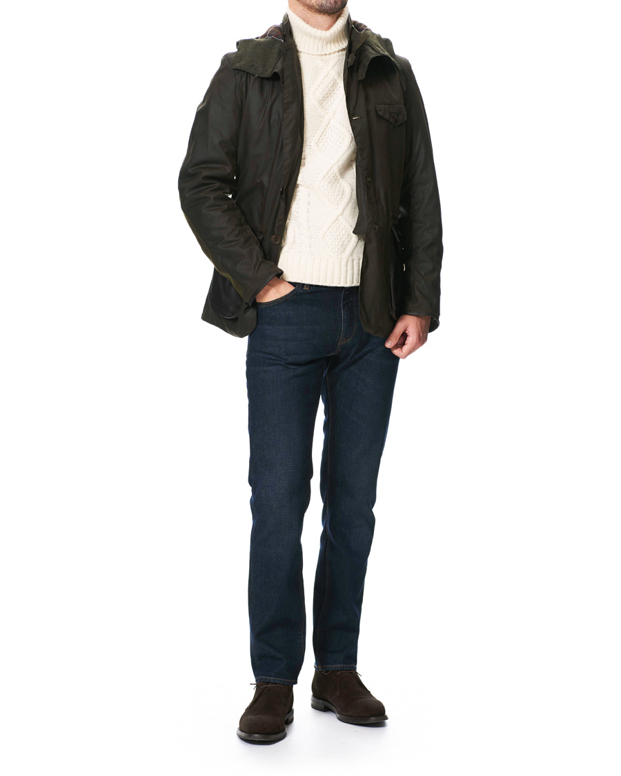 Herre | Jakker | Barbour Lifestyle | Gold Standard Supa Commander Wax Jacket Olive