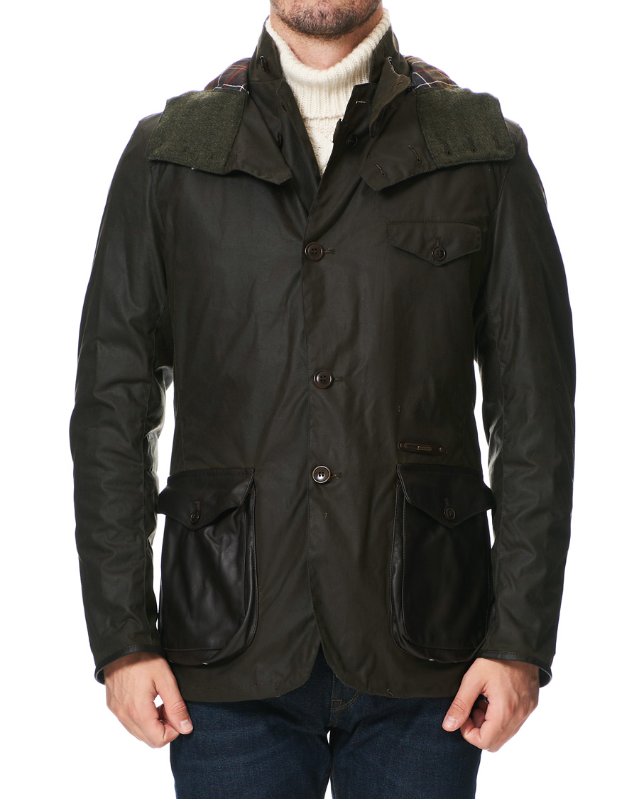 Herre | Jakker | Barbour Lifestyle | Gold Standard Supa Commander Wax Jacket Olive