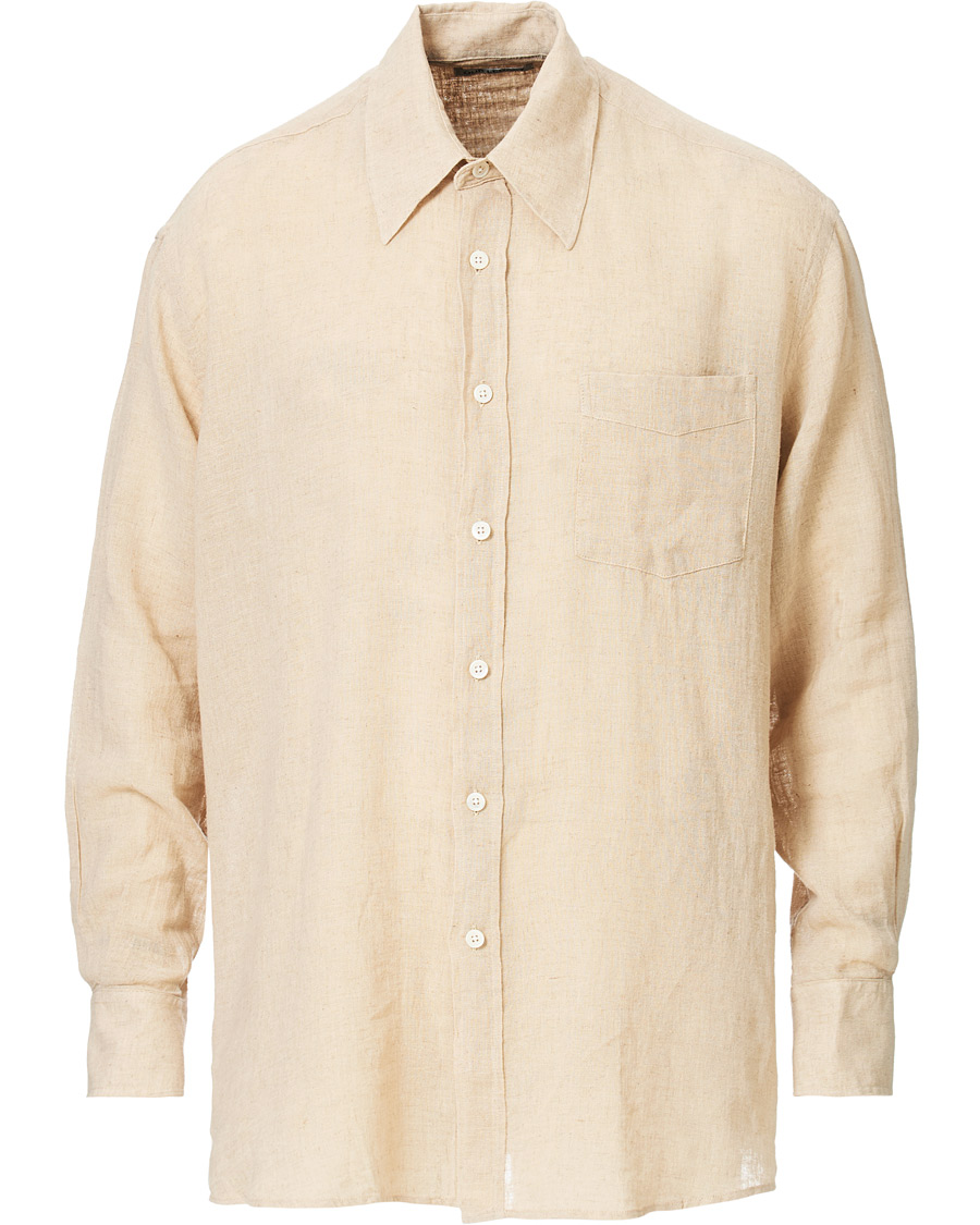 Herre | Skjorter | Our Legacy | Oversize Shirt Beige