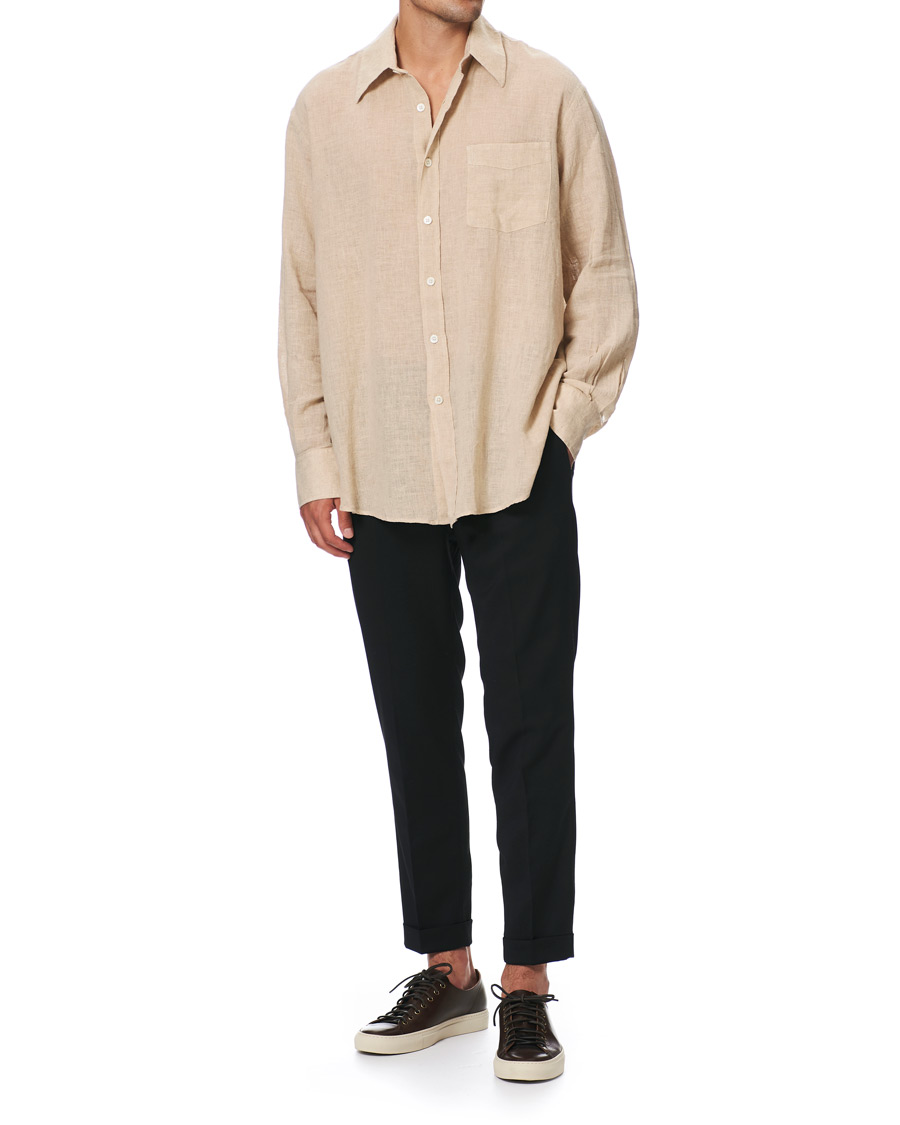 Herre | Skjorter | Our Legacy | Oversize Shirt Beige