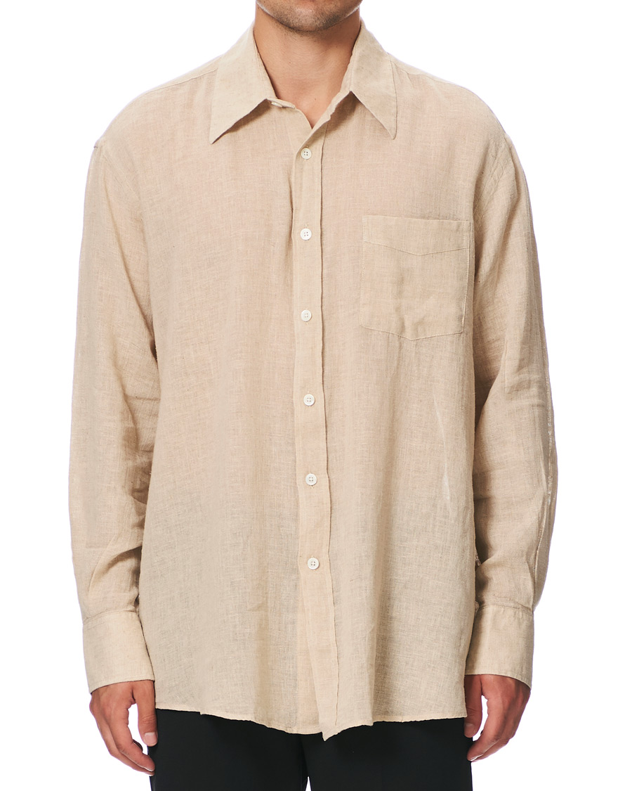 Herre | Skjorter | Our Legacy | Oversize Shirt Beige