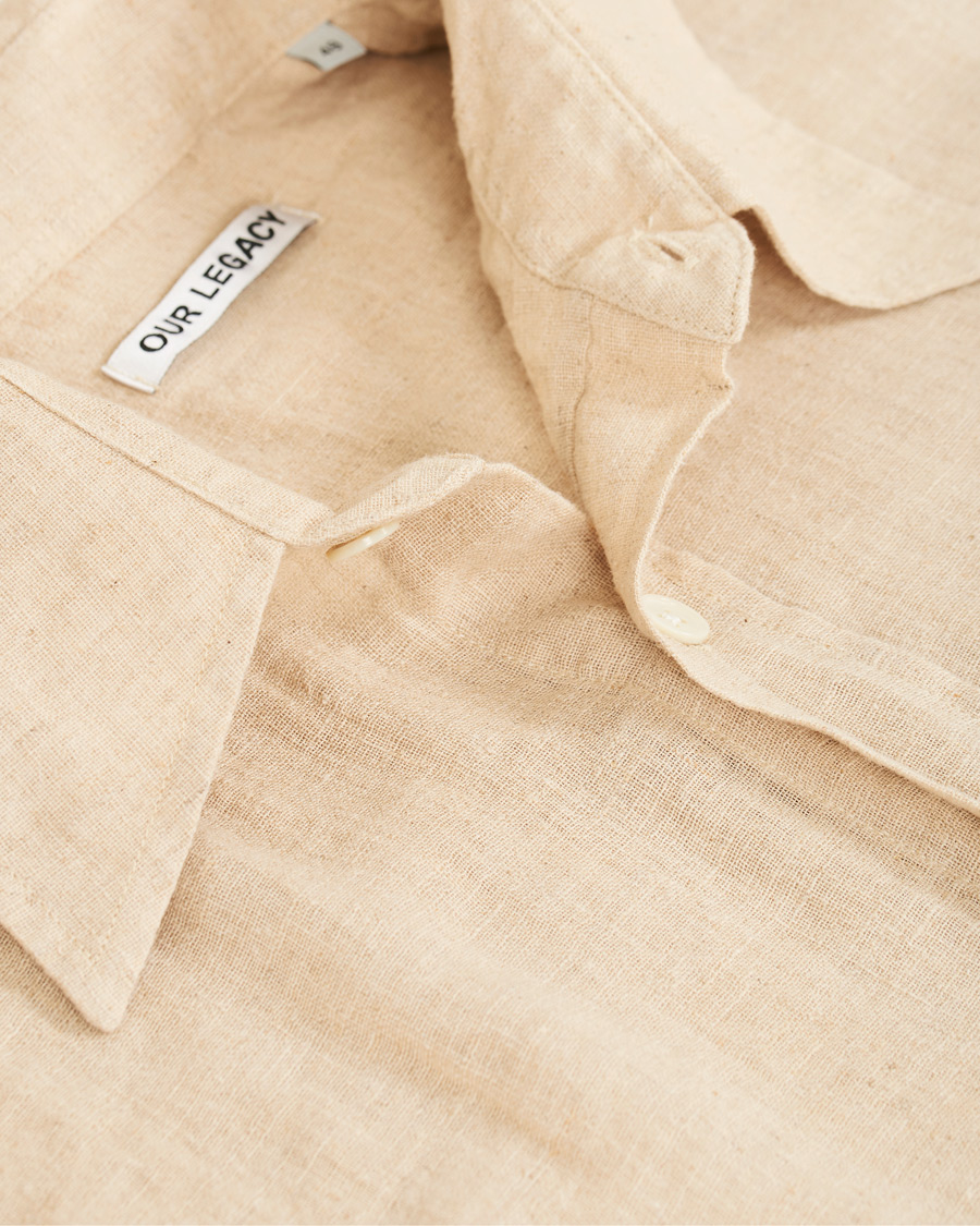 Herre | Skjorter | Our Legacy | Oversize Shirt Beige