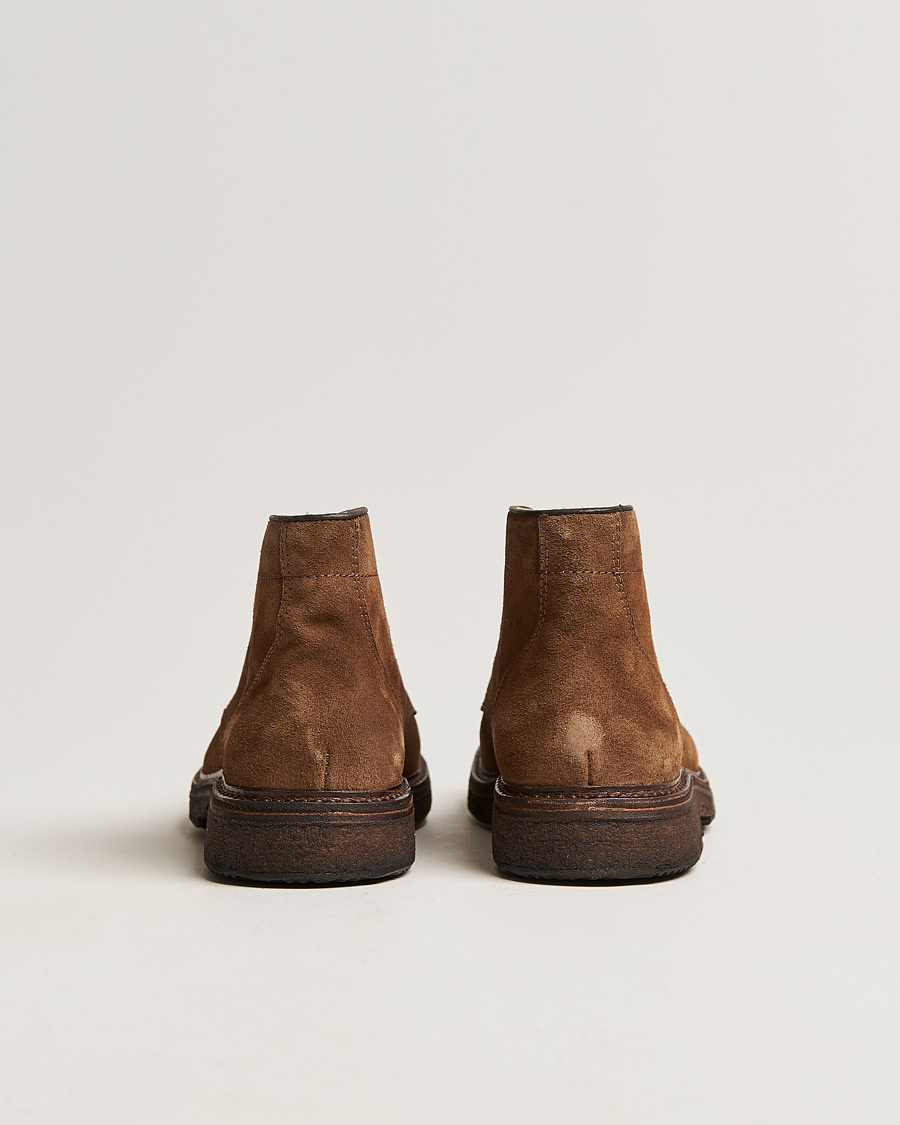 Herre | Støvler | Astorflex | Nuvoflex Lace Up Boot Dark Khaki Suede