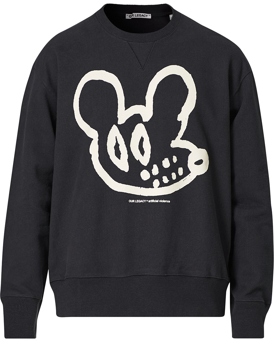 Herre | Gensere | Our Legacy | Base Graphic Sweatshirt Black