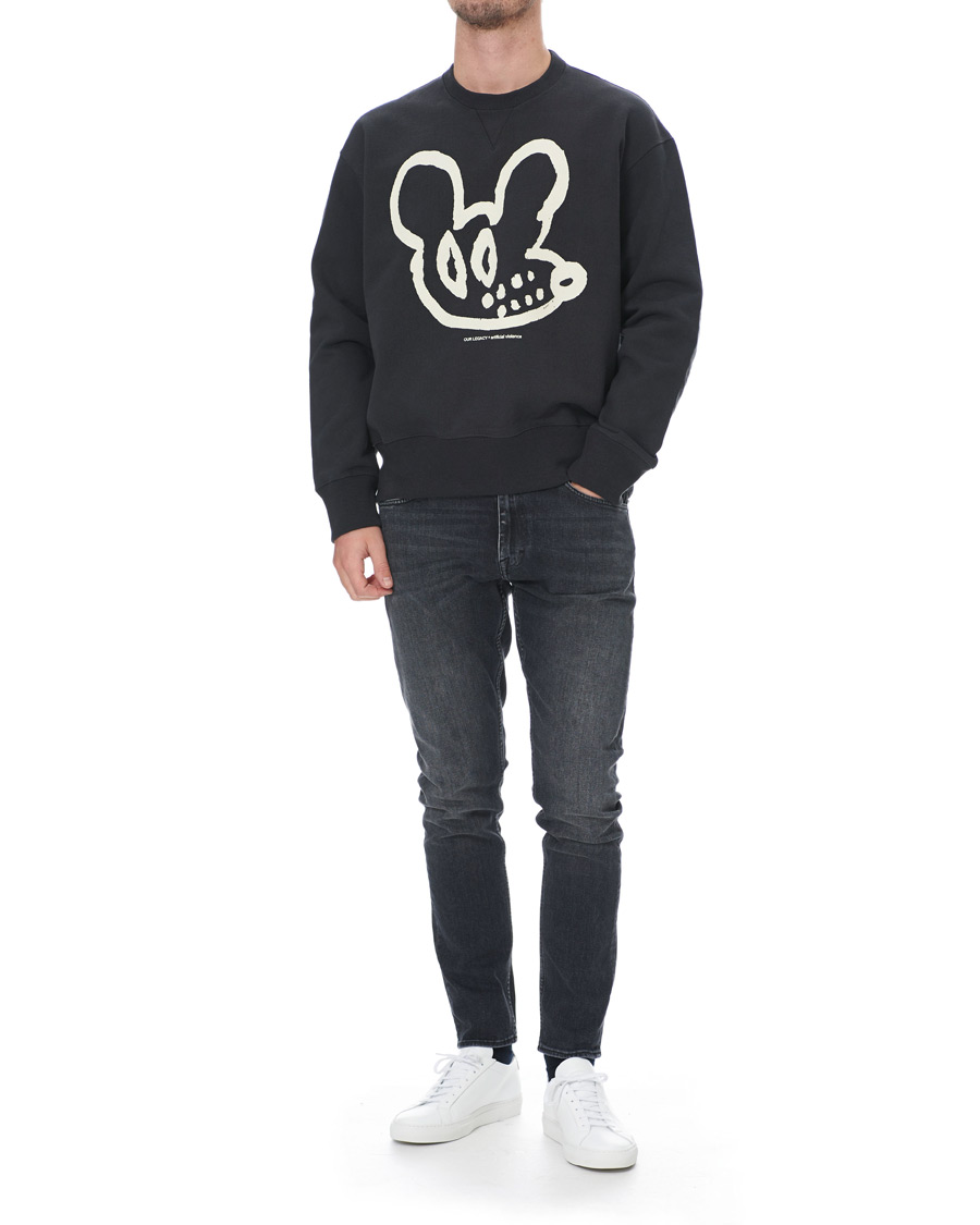 Herre | Gensere | Our Legacy | Base Graphic Sweatshirt Black