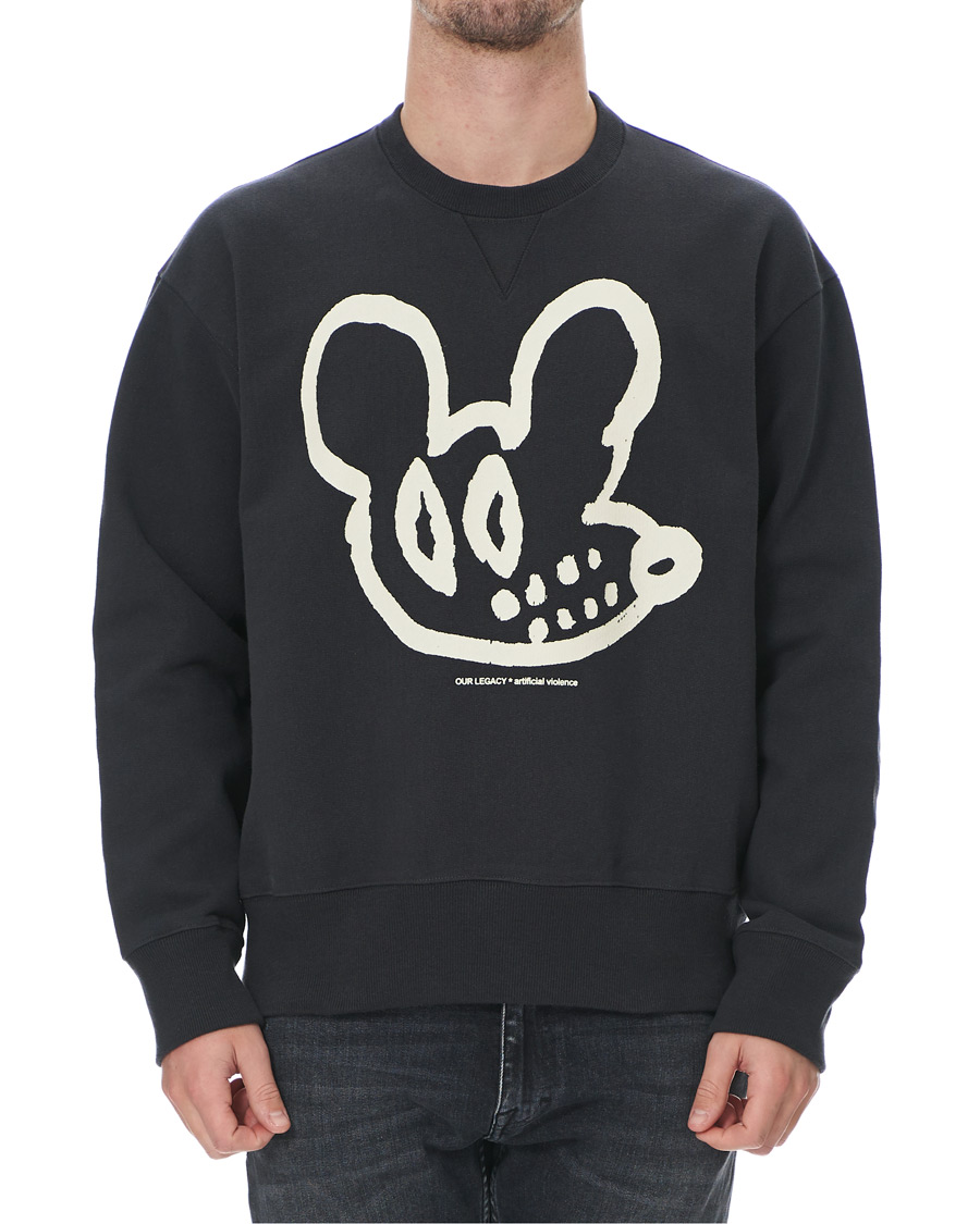 Herre | Gensere | Our Legacy | Base Graphic Sweatshirt Black