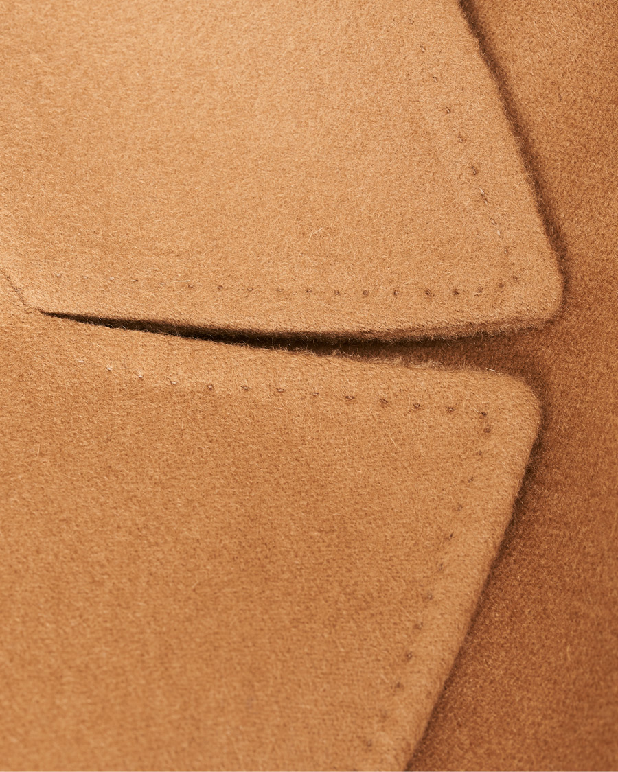 Herre | Jakker | Piacenza Cashmere | Pure Cashmere Belted Coat Natural Brown