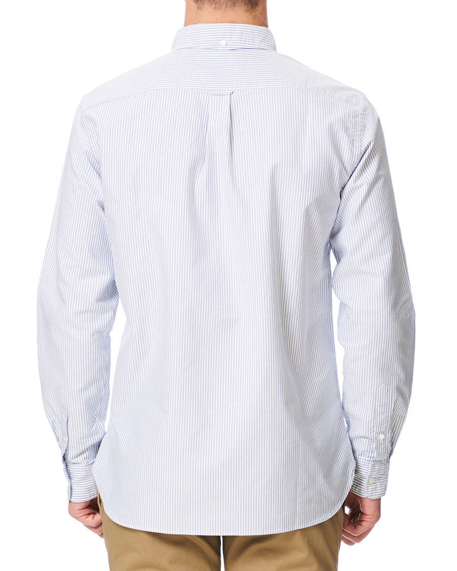 Herre | Skjorter | BEAMS PLUS | Oxford Button Down Shirt Blue Stripe