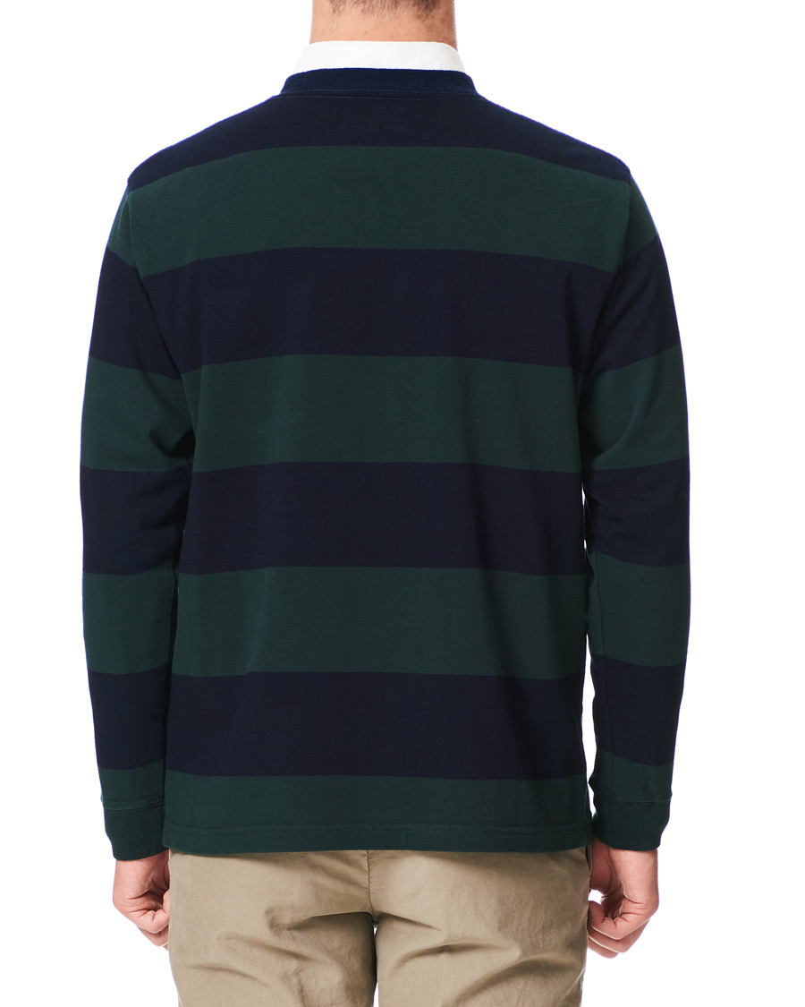 Herre | Gensere | BEAMS PLUS | Pocket Gym Sweatshirt Navy/Green