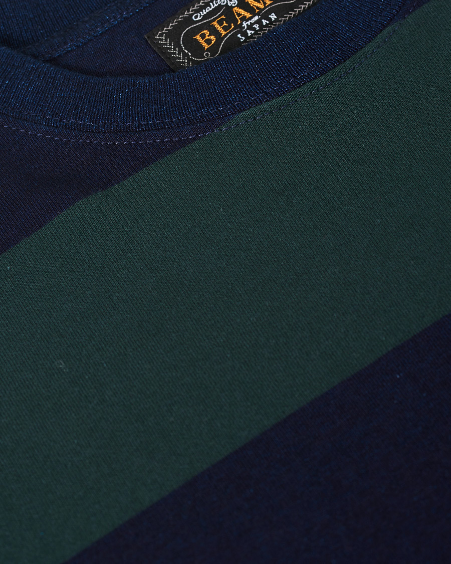 Herre | Gensere | BEAMS PLUS | Pocket Gym Sweatshirt Navy/Green