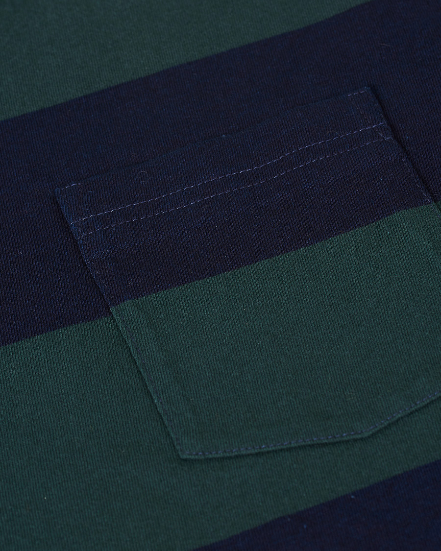 Herre | Gensere | BEAMS PLUS | Pocket Gym Sweatshirt Navy/Green