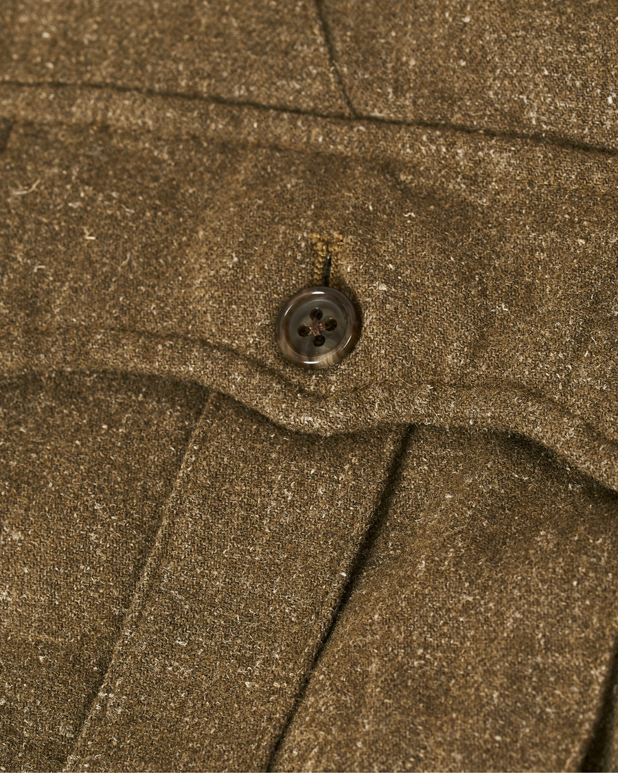 Herre | Jakker | BEAMS PLUS | Belted Safari Jacket Olive