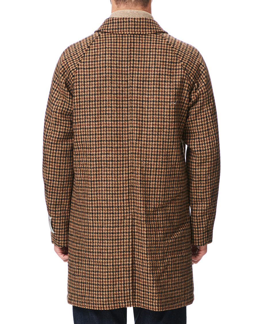 Herre | Jakker | BEAMS PLUS | Harris Tweed Balmacaan Coat Gun Club Check