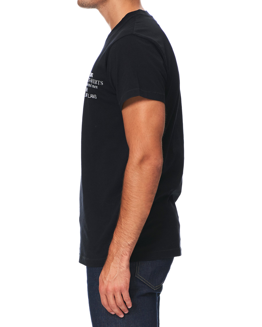 Herre | T-Shirts | Helmut Lang | Standard Finest Tee Black