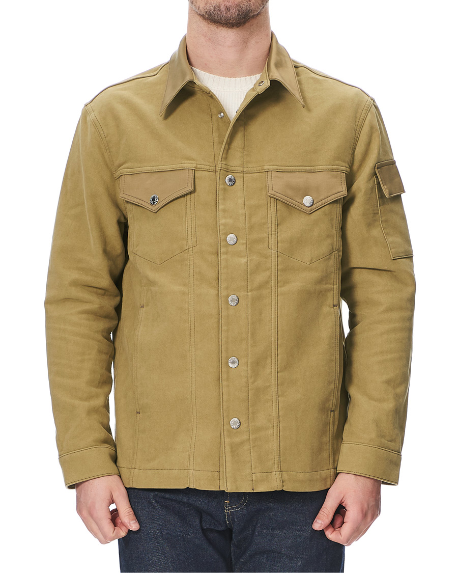 Herre | Jakker | Helmut Lang | Moleskine Trucker Jacket Pale Moss