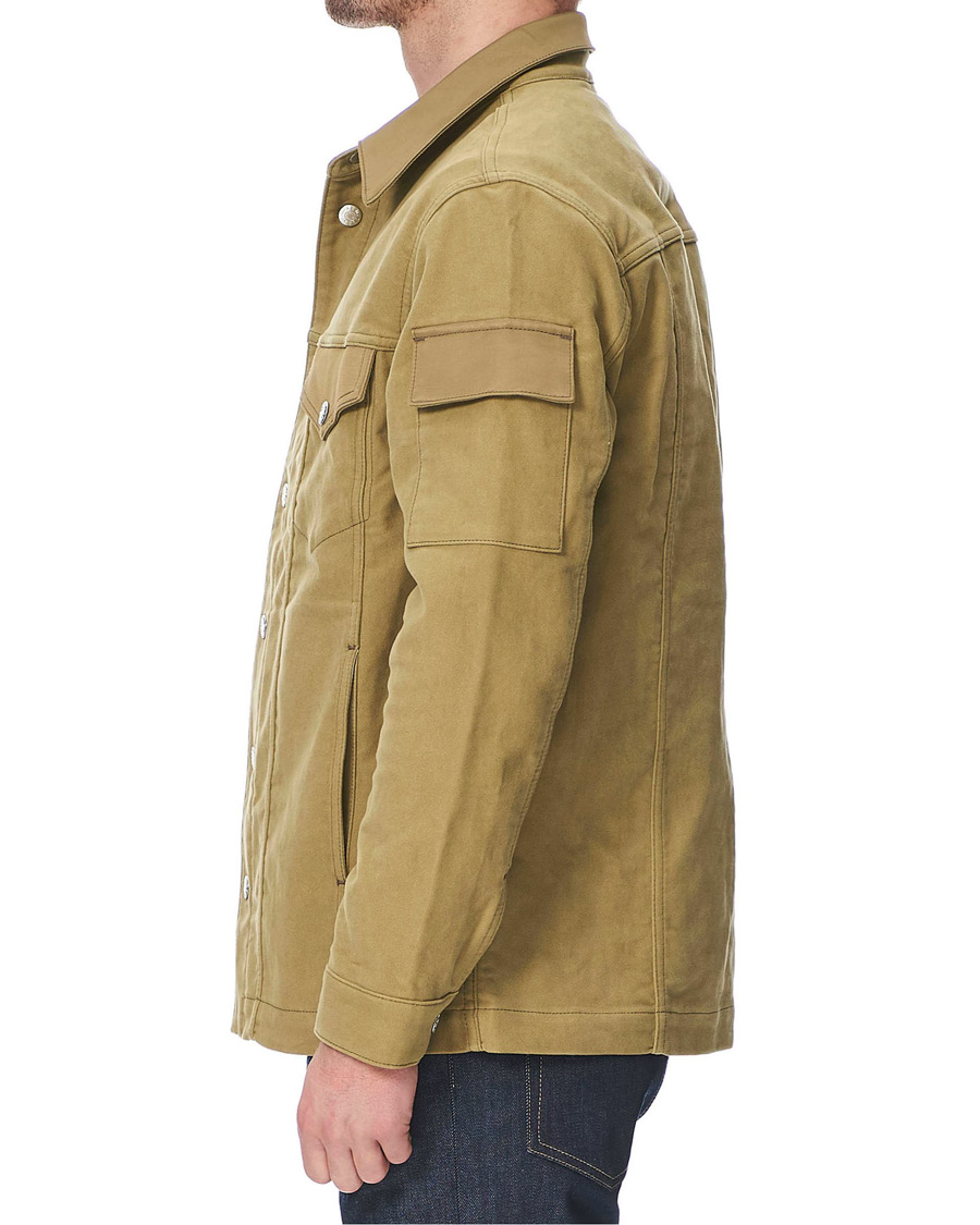 Herre | Jakker | Helmut Lang | Moleskine Trucker Jacket Pale Moss
