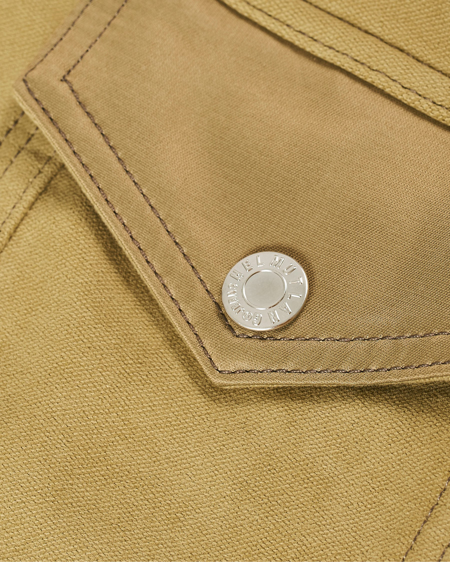 Herre | Jakker | Helmut Lang | Moleskine Trucker Jacket Pale Moss