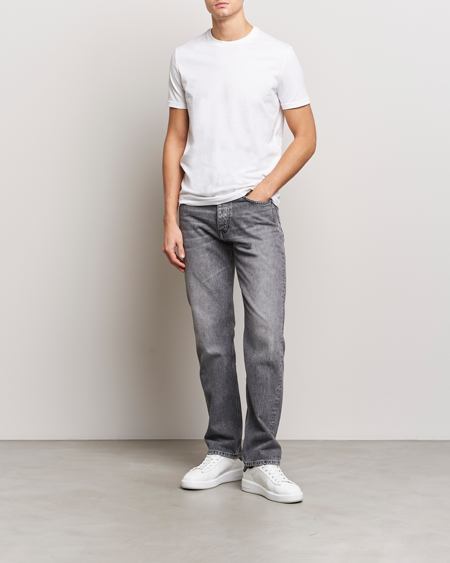 Herre | T-Shirts | Dsquared2 | 2-Pack Cotton Stretch Crew Neck Tee White