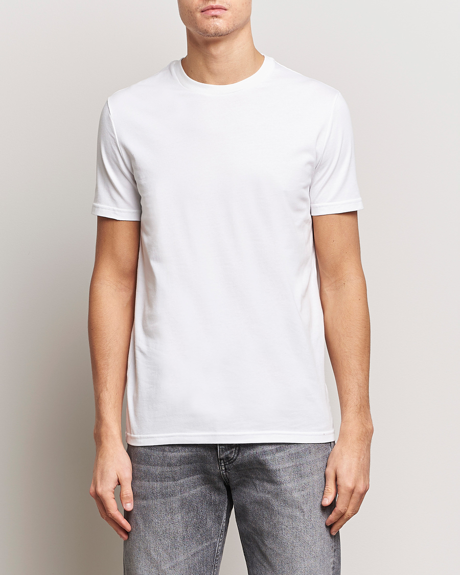 Herre | Flerpakning | Dsquared2 | 2-Pack Cotton Stretch Crew Neck Tee White